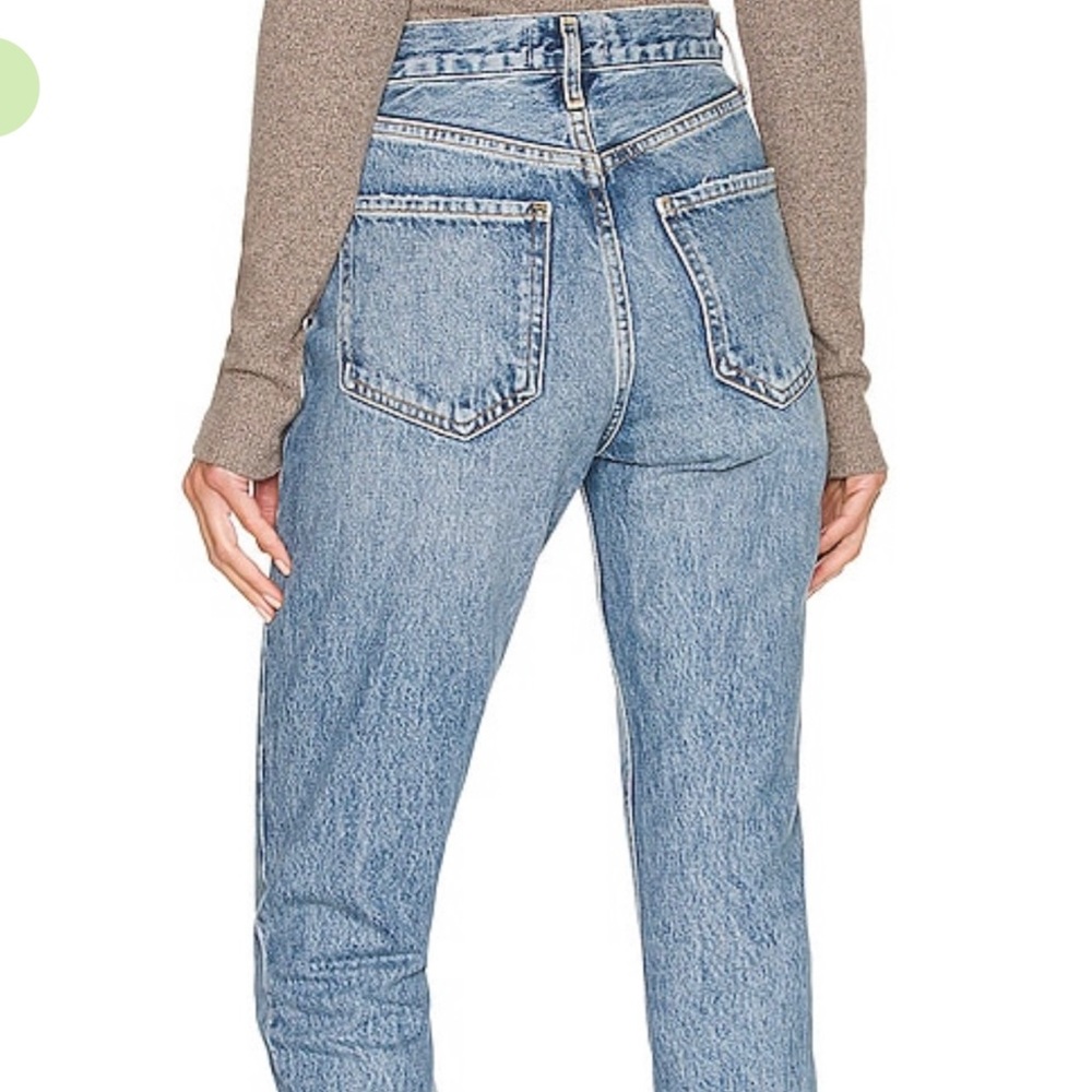 Brand new Agolde Riley straight leg crop jeans